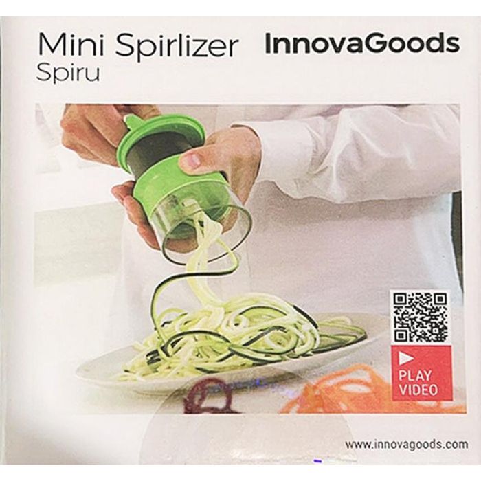 Cortador de Verduras en Espiral Spiru InnovaGoods 1 Cortador de Verduras en Espiral Spiru InnovaGoods 1