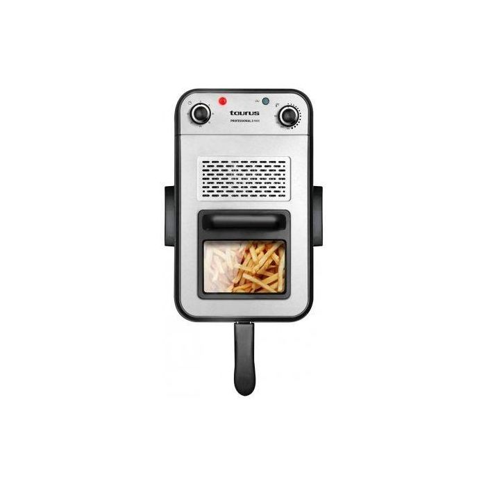 FREIDORA TAURUS PROFESSIONAL MAX3 - 2400W - 3L - TAPA CON VISOR - FILTRO ANTIOLORES - TEMPORIZADOR 30 MINUTOS - DISEÑO COMPACTO 2 FREIDORA TAURUS PROFESSIONAL MAX3 - 2400W - 3L - TAPA CON VISOR - FILTRO ANTIOLORES - TEMPORIZADOR 30 MINUTOS - DISEÑO COMPACTO 2