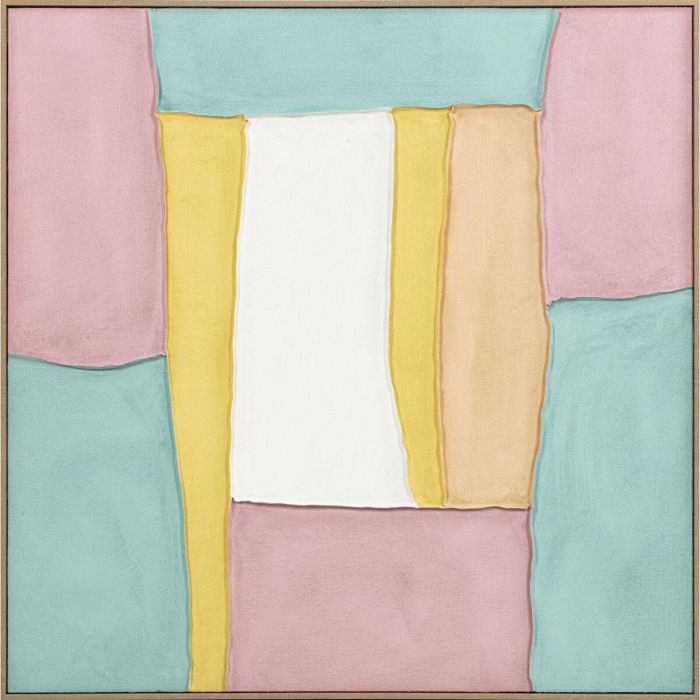 Cuadro Urban DKD Home Decor Rosa Turquesa 4.5 x 102 x 102 cm (2 Unidades) 4 Cuadro Urban DKD Home Decor Rosa Turquesa 4.5 x 102 x 102 cm (2 Unidades) 4