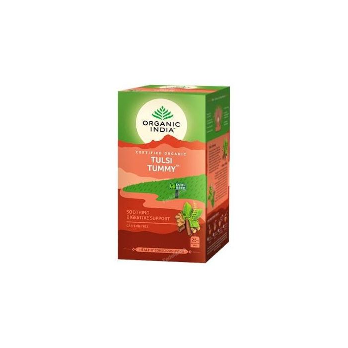 ORGANIC INDIA Tulsi Tummy Infusion Ayurvedica 25 Bolsas