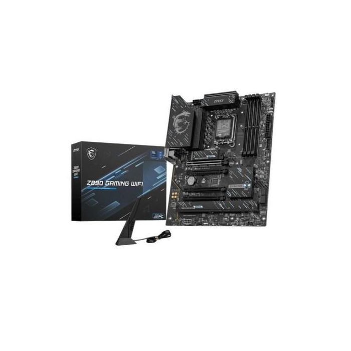 MSI Z890 GAMING WIFI Placa Base Intel Z890 Socket LGA 1851, DDR5, WiFi 7, Thunderbolt 4, ATX (911-7E54-006) 0 MSI Z890 GAMING WIFI Placa Base Intel Z890 Socket LGA 1851, DDR5, WiFi 7, Thunderbolt 4, ATX (911-7E54-006) 0