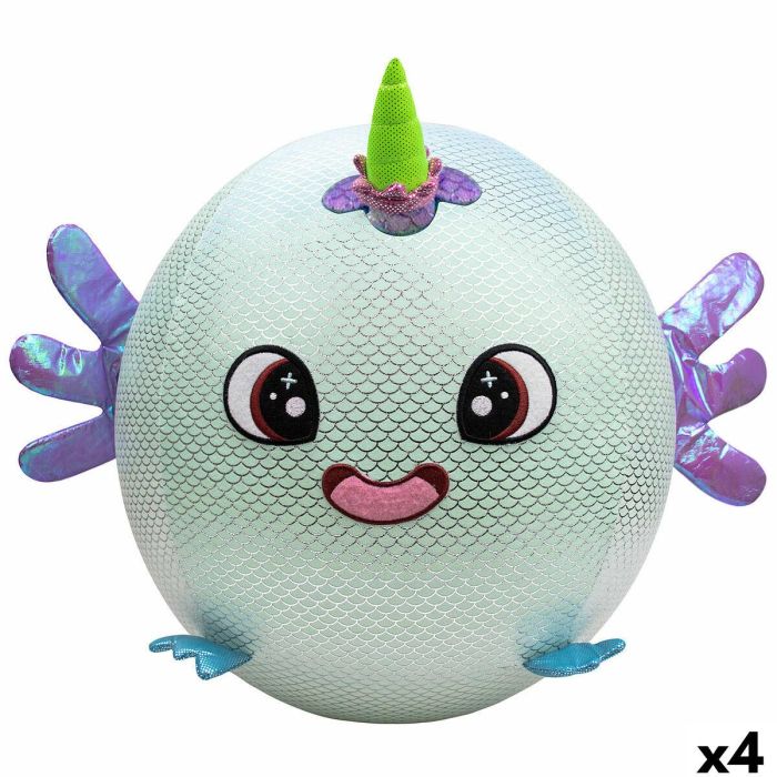 Peluche Eolo Celeste Felpa Plástico 45 x 45 x 45 cm Hinchable (4 Unidades) Peluche Eolo Celeste Felpa Plástico 45 x 45 x 45 cm Hinchable (4 Unidades)