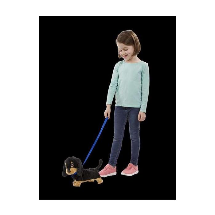 Bizak Waggles Mi Perrito Salchicha 64559091 Peluche Interactivo que camina, ladra y mueve la cola con correa incluida 20