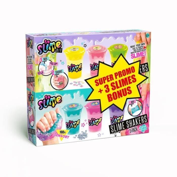 Canal Toys - Agitadores de slime 3 + 3 extra 5 Canal Toys - Agitadores de slime 3 + 3 extra 5