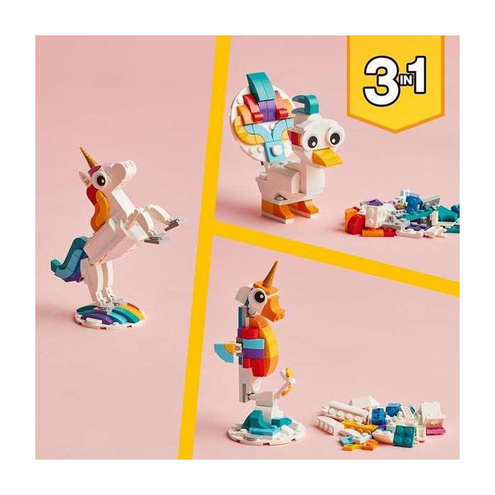 Juego de construccion unicornio mágico lego creator 5 Juego de construccion unicornio mágico lego creator 5