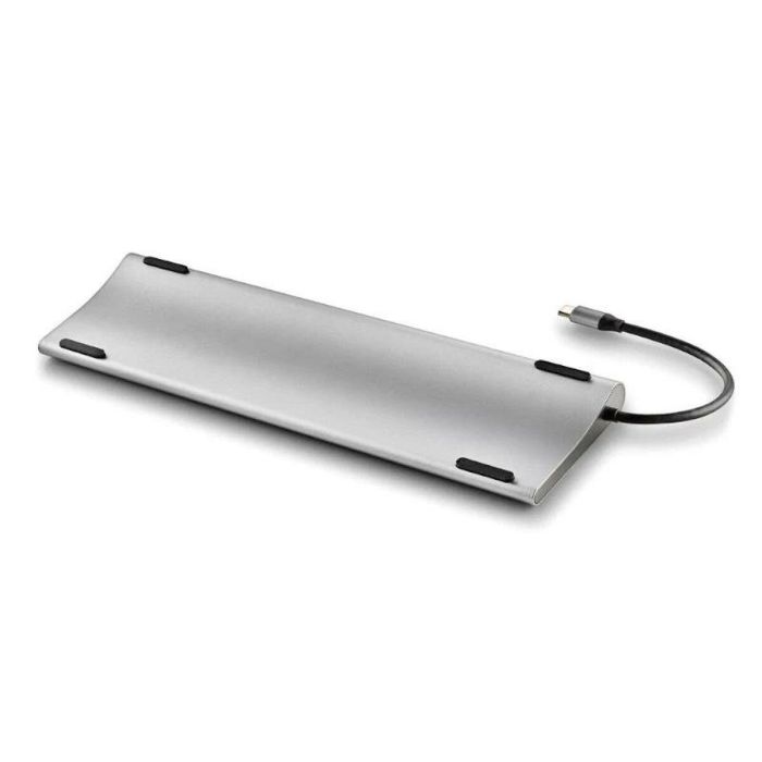 Hub USB NGS WONDERDOCK12 Gris Plateado 1