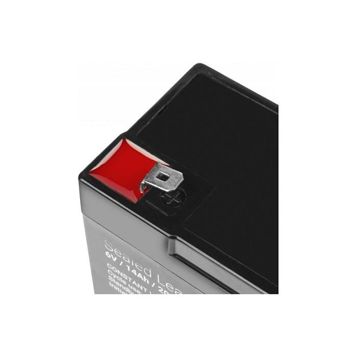 Green Cell AGM34 Batería Sellada de Plomo-Ácido (VRLA) 6V 14Ah 3