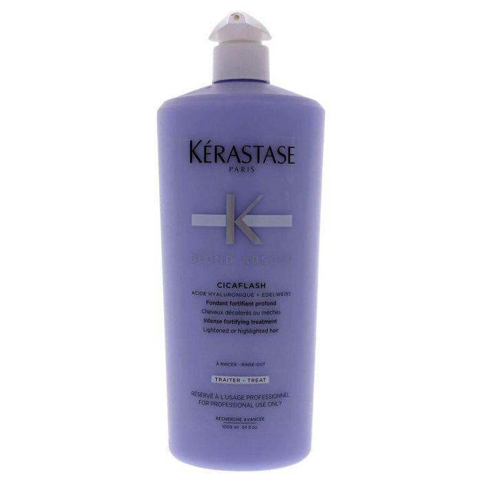 Kerastase Blond Absolu Cicaflash Conditioner - Acondicionador Fortificante Iluminador para Cabello Rubio y Decolorado