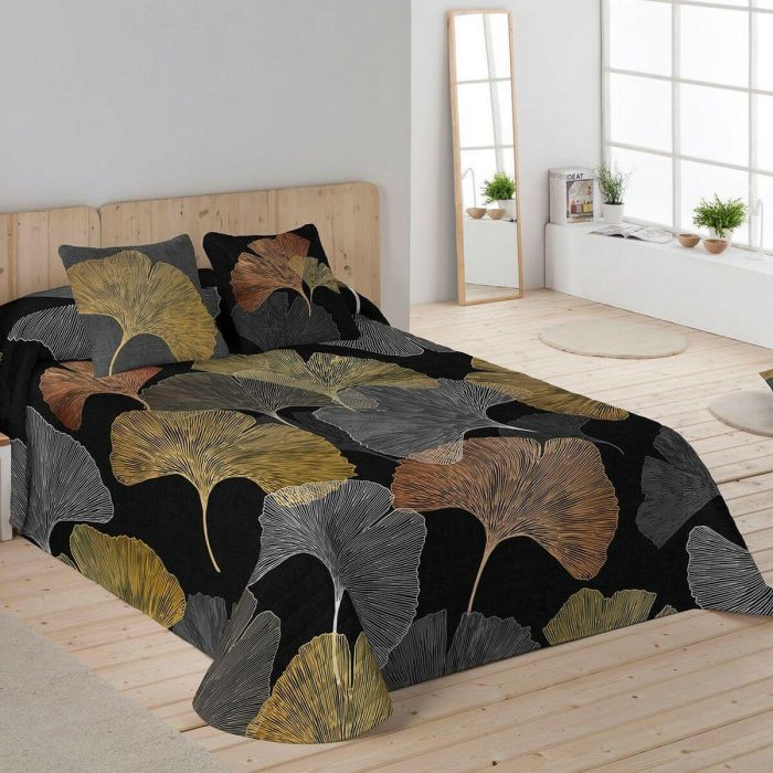 Colcha Naturals Ginkgo 200 x 260 cm 2 Colcha Naturals Ginkgo 200 x 260 cm 2