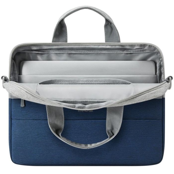 Riva NB Tasche Prater 10.1"-14" grau/blau 7522 13 Riva NB Tasche Prater 10.1"-14" grau/blau 7522 13