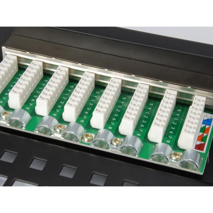 Equip Patchpanel 24x RJ45 Cat5e 19" FTP 1HE schwarz 5