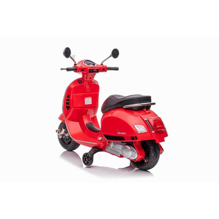 TACHAN Vespa GTS 12V Roja Moto Eléctrica con Licencia, Faros LED, USB y MP3 para Niños +3 Años 2 TACHAN Vespa GTS 12V Roja Moto Eléctrica con Licencia, Faros LED, USB y MP3 para Niños +3 Años 2