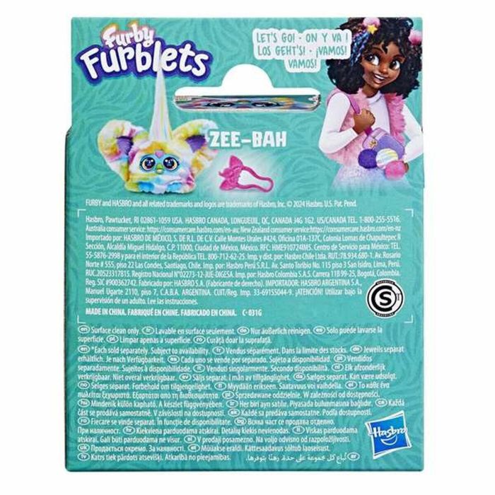 Furby furblets peluche musical 12 cm con más de 45 sonidos y canciones ¡interactúan con furby! 9 Furby furblets peluche musical 12 cm con más de 45 sonidos y canciones ¡interactúan con furby! 9