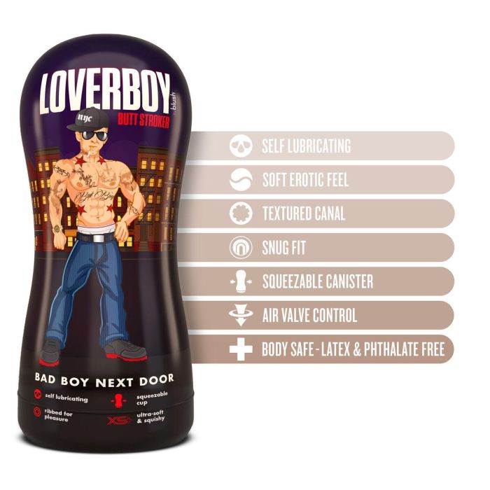 Masturbador Masculino Blush Loverboy Carne 3 Masturbador Masculino Blush Loverboy Carne 3