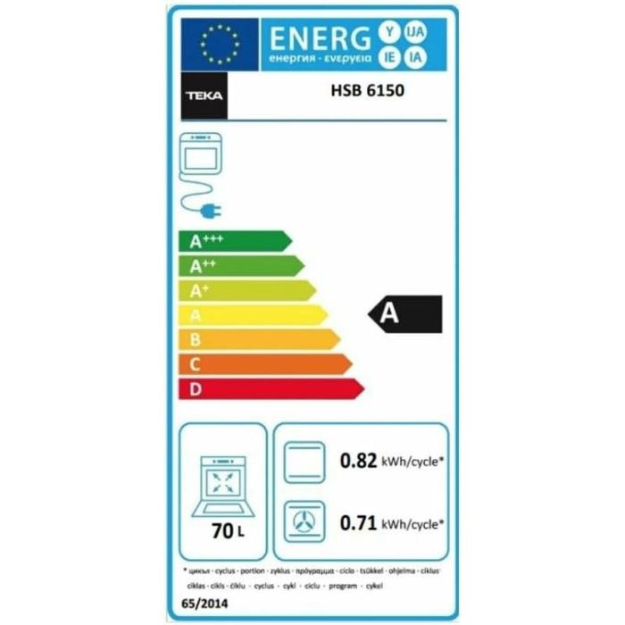 Horno Teka HSB6150 70 L 1