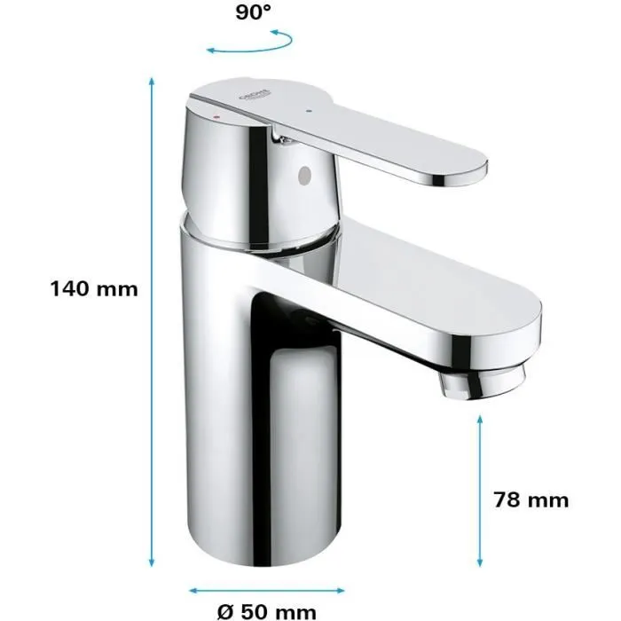 Grohe Mezclador Monomando de Lavabo Tamaño S 2 Grohe Mezclador Monomando de Lavabo Tamaño S 2