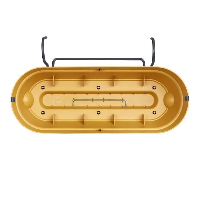 Elho ELH8711904522414 Plantilla Rectangular Plástico Tanque Ø50 Miel Amarilla 1