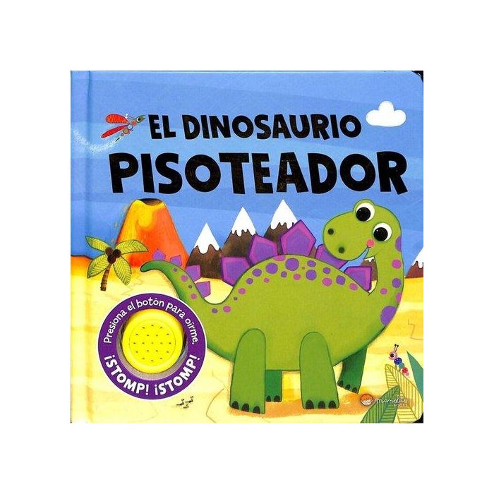 Libro Sonoro Igloo Manolito Books El Dinosaurio Pisoteador