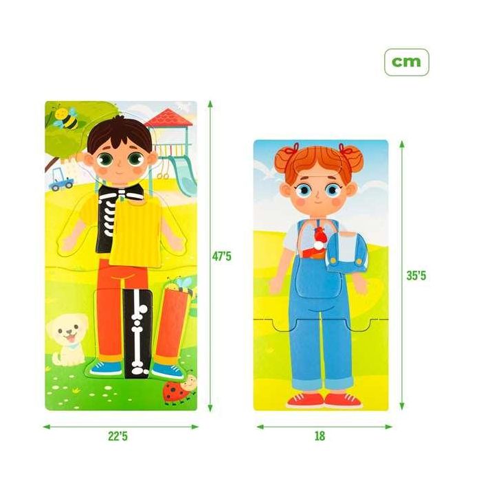 Color Baby Juego de Montessori Baby Doctor para NIños a partir de 12 Meses 3