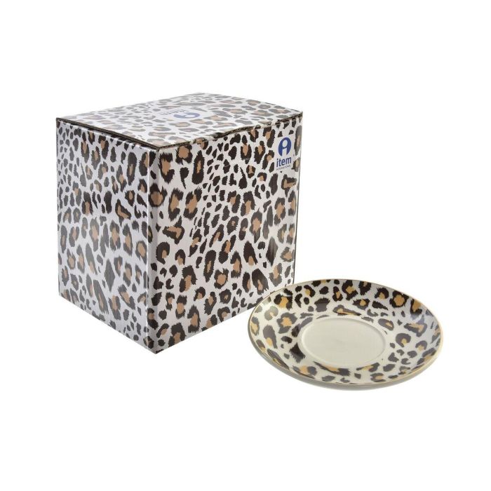 Tetera Colonial DKD Home Decor Marron Blanco 13.5 x 14 x 16.5 cm (2 Unidades) 2 Tetera Colonial DKD Home Decor Marron Blanco 13.5 x 14 x 16.5 cm (2 Unidades) 2
