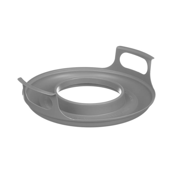 Kinvara Soporte para Plato de Microondas 30 x 7.5 x 26.7 cm Negro Plástico PP 1