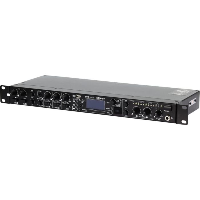 Mezclador Amplificador De 6 Entradas, Usb, Fm, Rackable 2 Mezclador Amplificador De 6 Entradas, Usb, Fm, Rackable 2