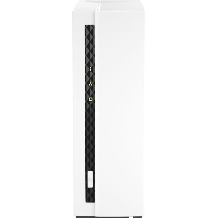 QNAP TS-133 NAS Torre 1 bahía ARM Cortex-A55 Quad Core 1.8GHz 2GB DDR4 Gigabit Ethernet USB 3.2 Gen1 5