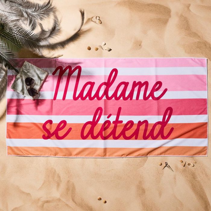 Jet Lag Toalla de Playa 70x140 cm - Colores Surtidos: Fucsia, Azul 5