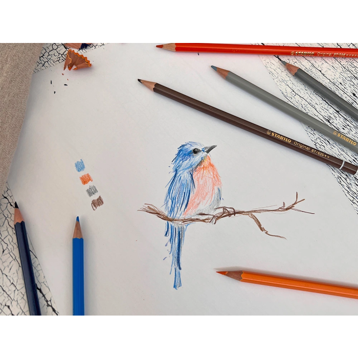 Stabilo Lápices De Colores Original Arty+ C-Surtidos Estuche De Metal 24 Ud 5