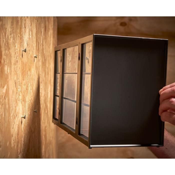 Stanley Armario de almacenamiento 9 compartimentos vacíos 4