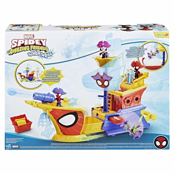 Hasbro Spidey Water Webs Barco Pirata G0666 Marvel +3 Años 1