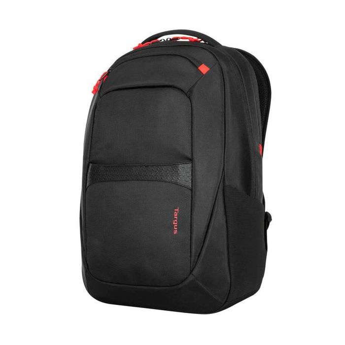 Targus Mochila para portátil Strike II de 17.3 pulgadas Negra con compartimentos para tableta, teclado y auriculares 8