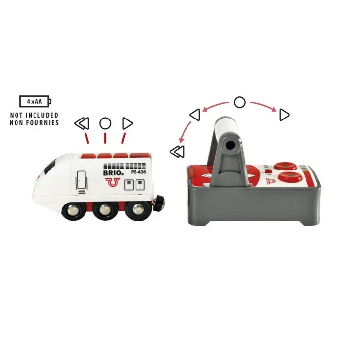 Brio World 33510 Tren de Pasajeros Controlado por Radio con Luz y Sonido 3