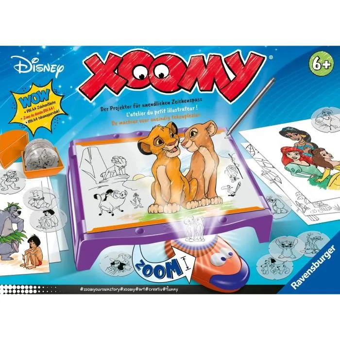 Ravensburger 23946 Xoomy Maxi Mesa de Dibujo Infantil Actividad Creativa 6 Años 4