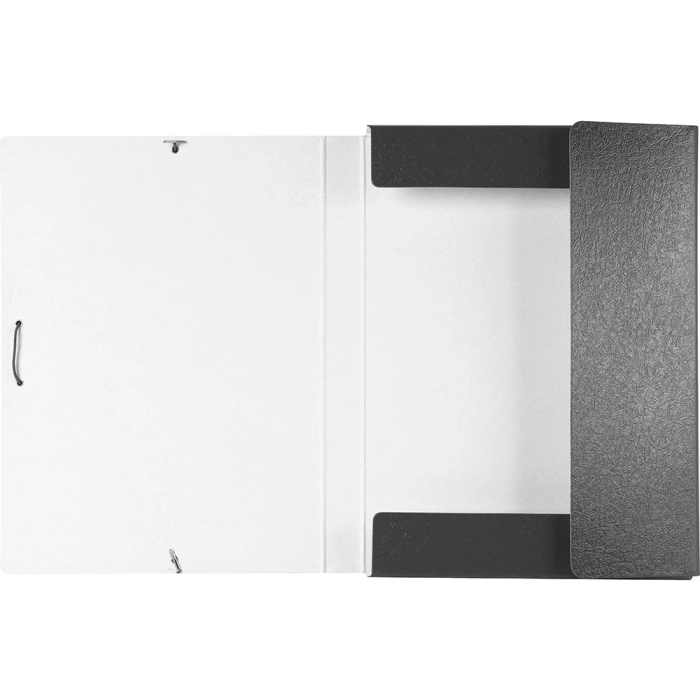 Liderpapel Carpeta Proyectos Folio Lomo 30mm Cartón Gofrado Gris 4