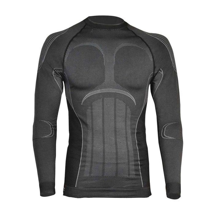 Cofra Camiseta interior térmica Bryne antracita, no detectable por detector de metales, talla S 0 Cofra Camiseta interior térmica Bryne antracita, no detectable por detector de metales, talla S 0