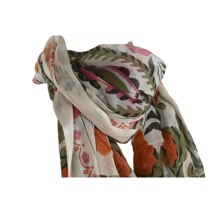 Pañuelo Home ESPRIT Beige Multicolor Coral (3 Unidades) 2 Pañuelo Home ESPRIT Beige Multicolor Coral (3 Unidades) 2