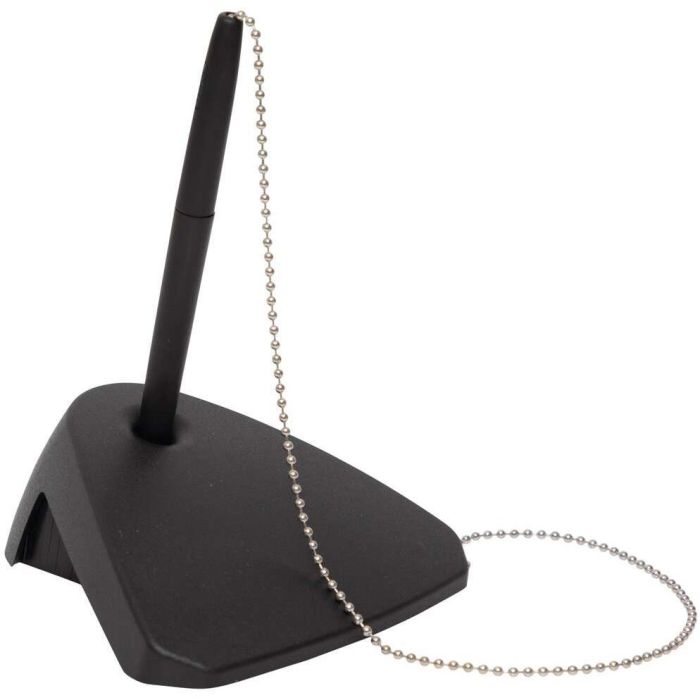 MAUL 4393290 Kuliständer Modern de Plástico Negro para Escritorio | Reciclado | 1 Compartimento