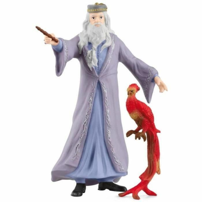 Figura de Acción Schleich Albus Dumbledore & Fawkes 1 Figura de Acción Schleich Albus Dumbledore & Fawkes 1