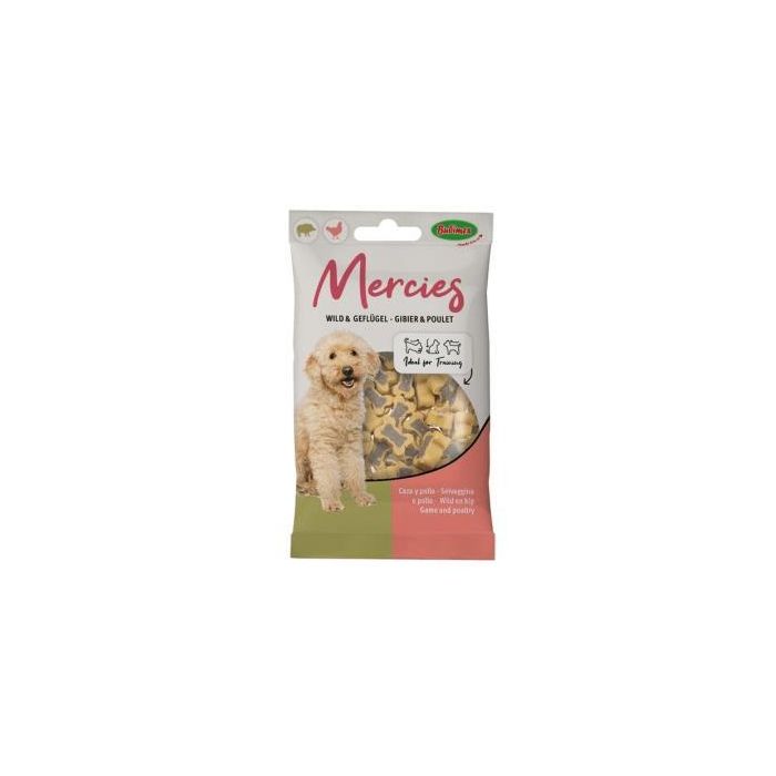 Mercies Snack Semi-Húmedo de Caza y Pollo 100g para Perros