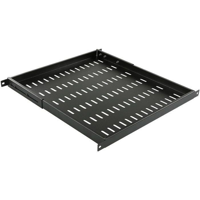 Lanview by Logon D=470mm FIXED SHELF ADJUSTABLE SIDE ARM BLACK Lanview by Logon D=470mm FIXED SHELF ADJUSTABLE SIDE ARM BLACK