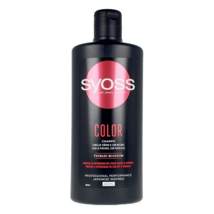 Syoss Champú COLOR TECH para cabello teñido, protege y prolonga el color, 440 ml Syoss Champú COLOR TECH para cabello teñido, protege y prolonga el color, 440 ml