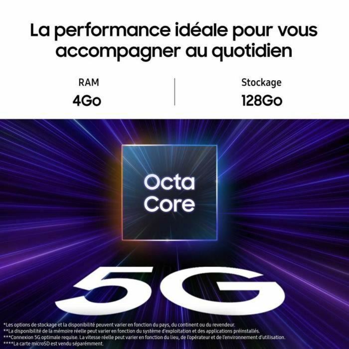 Smartphone Samsung A15 6,5" Mediatek Dimensity 6100+ 4 GB RAM 128 GB Azul 1