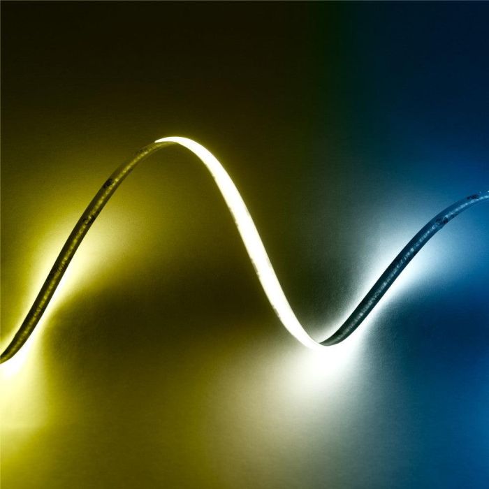 Tira LED COB 5M 12W/M 960Lm/M 4000ºK IP20 24VDC [SKY-FSLCOB-320L-8mm-W] 5