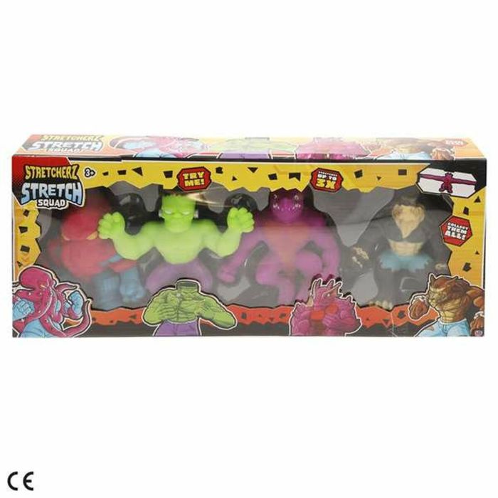 Color Baby Stretcherz: Pack 4 Figuras Estirables de Monstruos de Juguete 13cm - Modelos Surtidos, Ideal para Niños 3+ Años 2