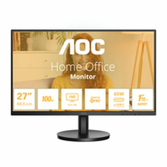 AOC Monitor 27B3CA2 27" 68,68cm 1920x1080 FHD IPS 100Hz 1ms HDMI USB-C Negro 31