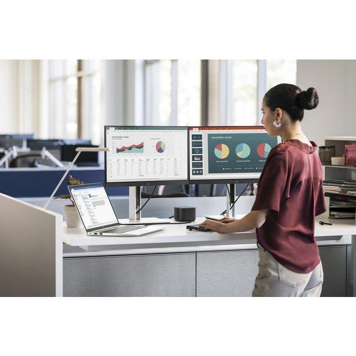 HP Thunderbolt Dock 280W G4, con Cable Combinado, Thunderbolt 4, soporta hasta 4 monitores 4K 15