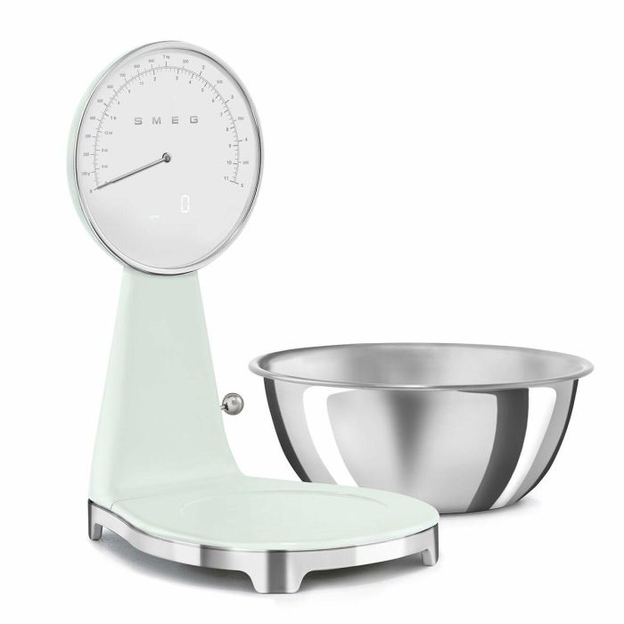 Smeg Analog And Digital Kitchen Scale Pastel Green KSF01PGWW 1 Smeg Analog And Digital Kitchen Scale Pastel Green KSF01PGWW 1