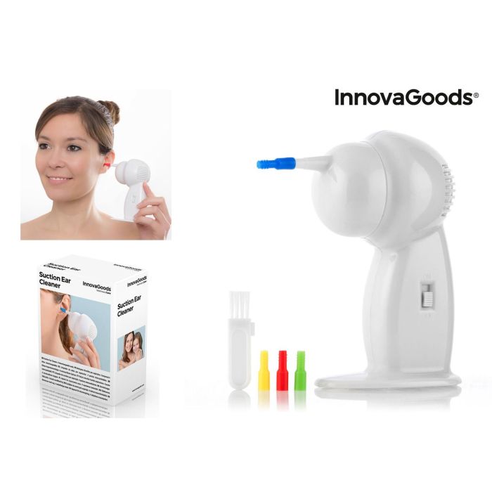 Limpiador de Oídos Eléctrico Reutilizable InnovaGoods Limpiador de Oídos Eléctrico Reutilizable InnovaGoods
