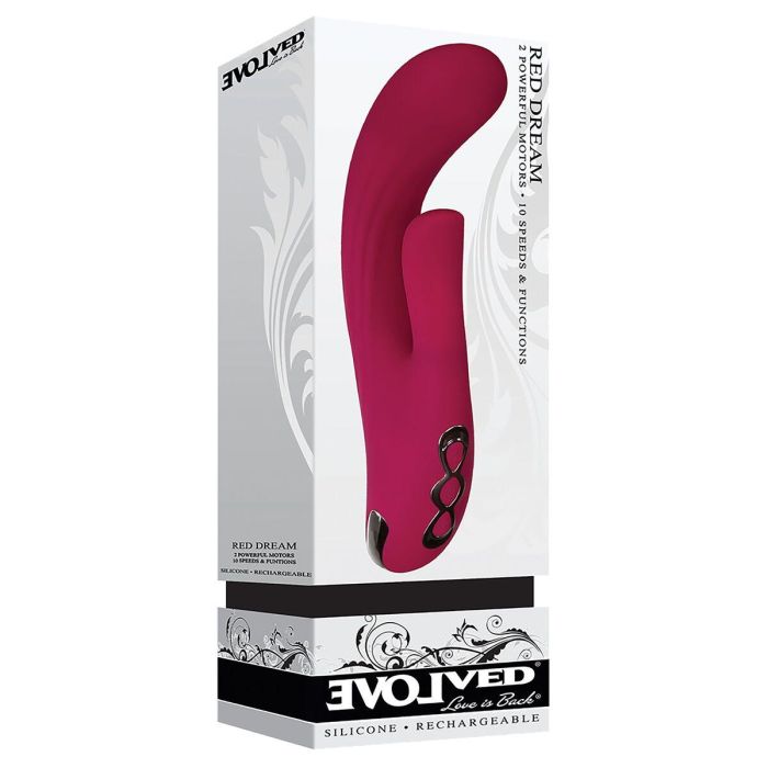 Vibrador Punto G Evolved Rojo 1 Vibrador Punto G Evolved Rojo 1